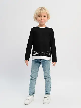 Детский лонгслив / Eagle