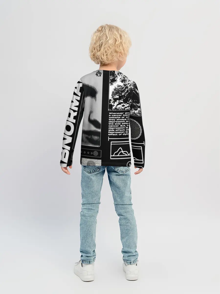 Детский лонгслив / Abnormal