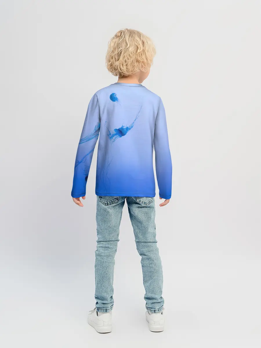 Детский лонгслив / МЕДУЗЫ | ГРАДИЕНТ