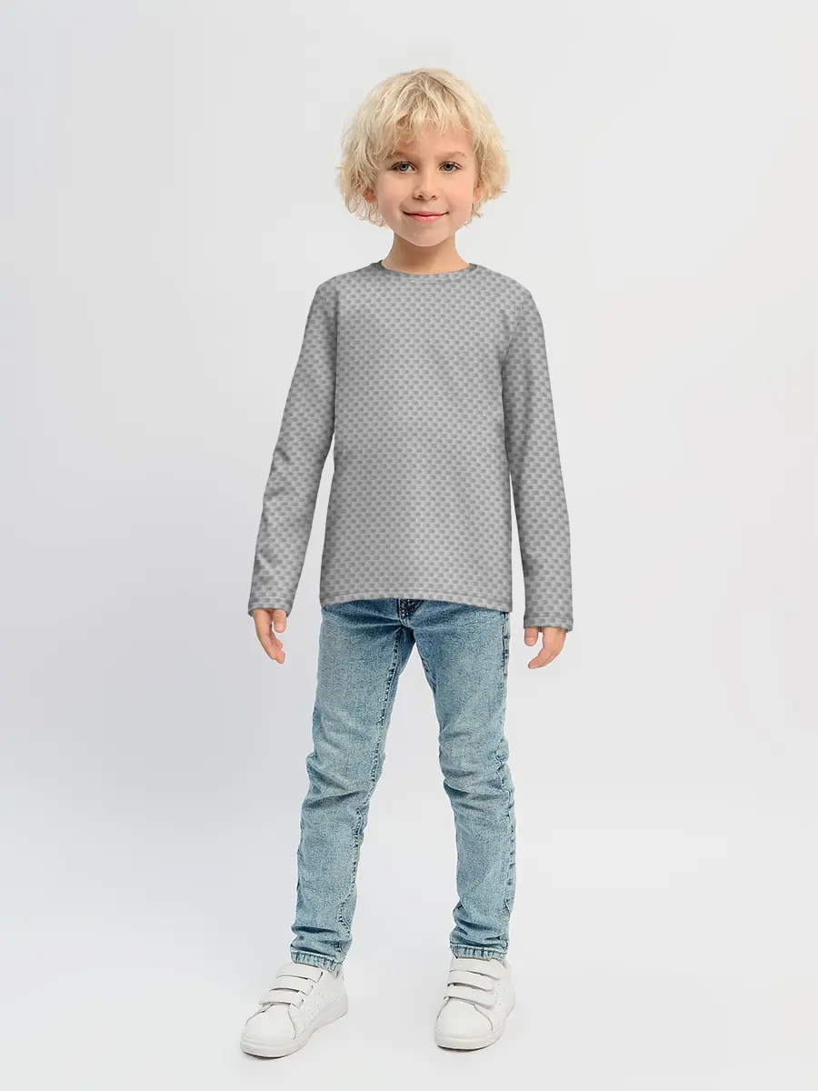 Детский лонгслив / GRAY CARBON