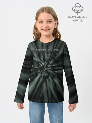 Детский лонгслив / Глубокая пустота