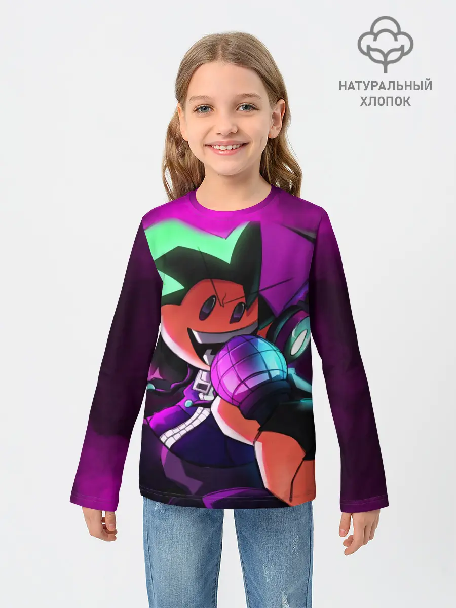 Детский лонгслив / Бойфренд