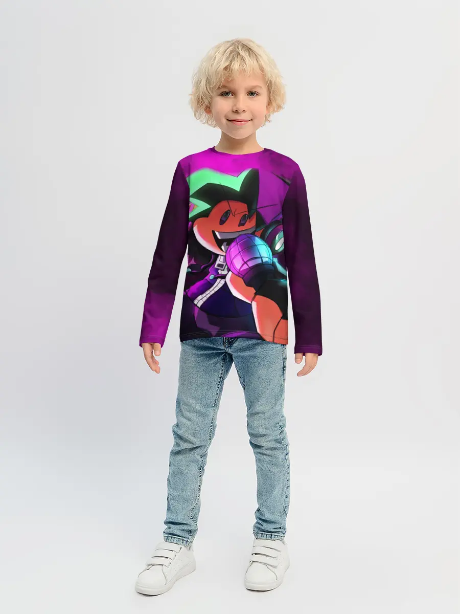 Детский лонгслив / Бойфренд