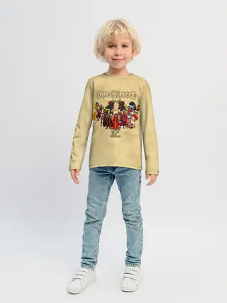 Детский лонгслив / One Piece. Большой куш