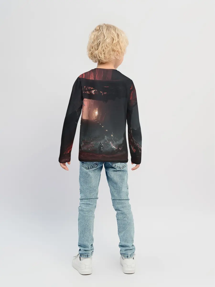 Детский лонгслив / Samurai | Ghost of Tsushima