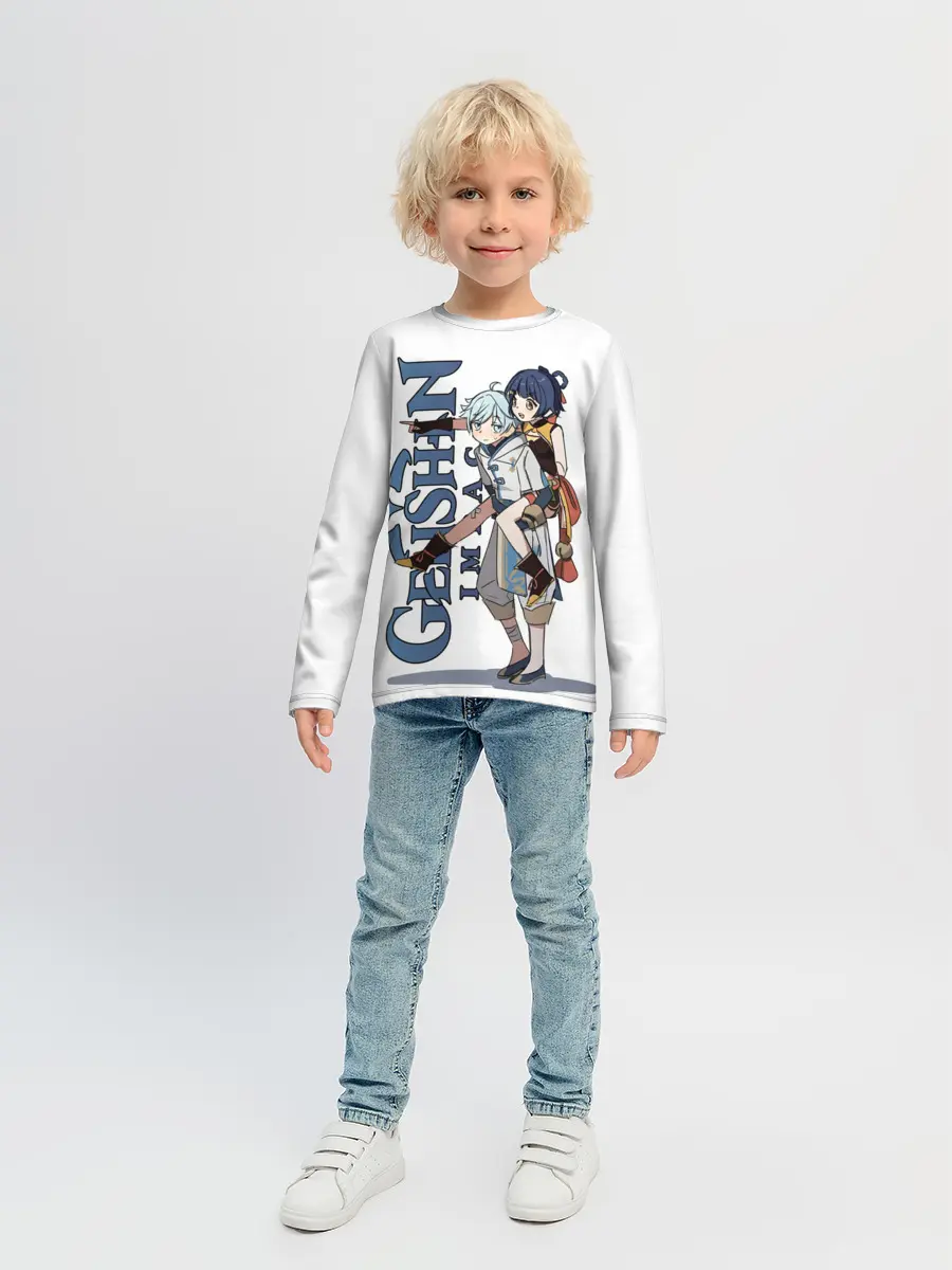 Детский лонгслив / ЧУН ЮНЬ И СЯН ЛИН