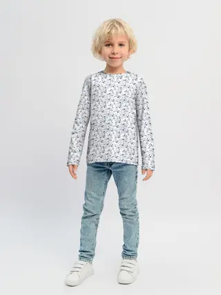 Детский лонгслив / Журавли