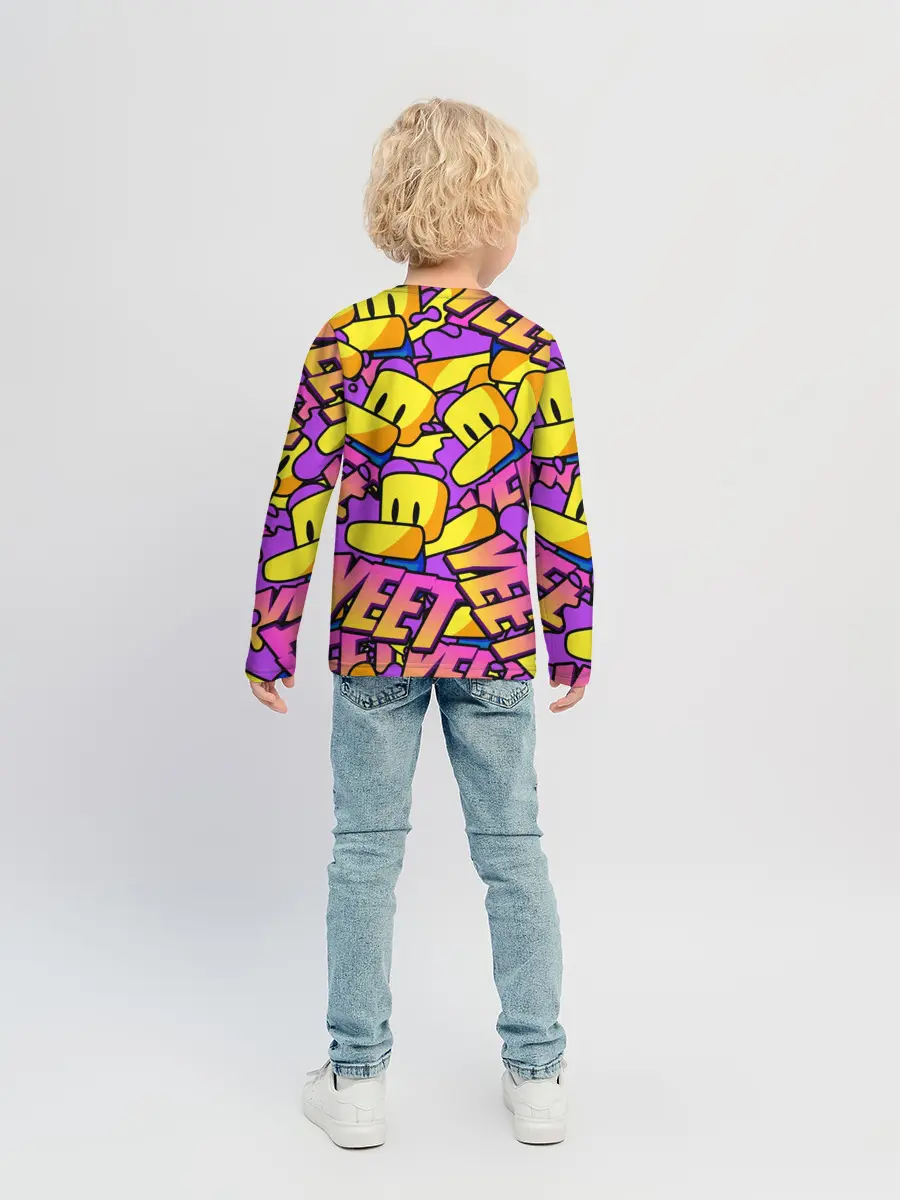 Детский лонгслив / ROBLOX / РОБЛОКС / YEET