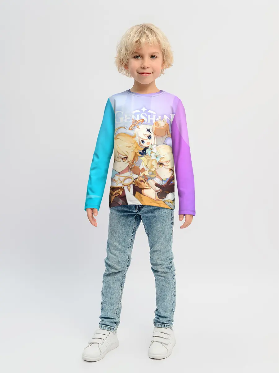 Детский лонгслив / Genshin Impact
