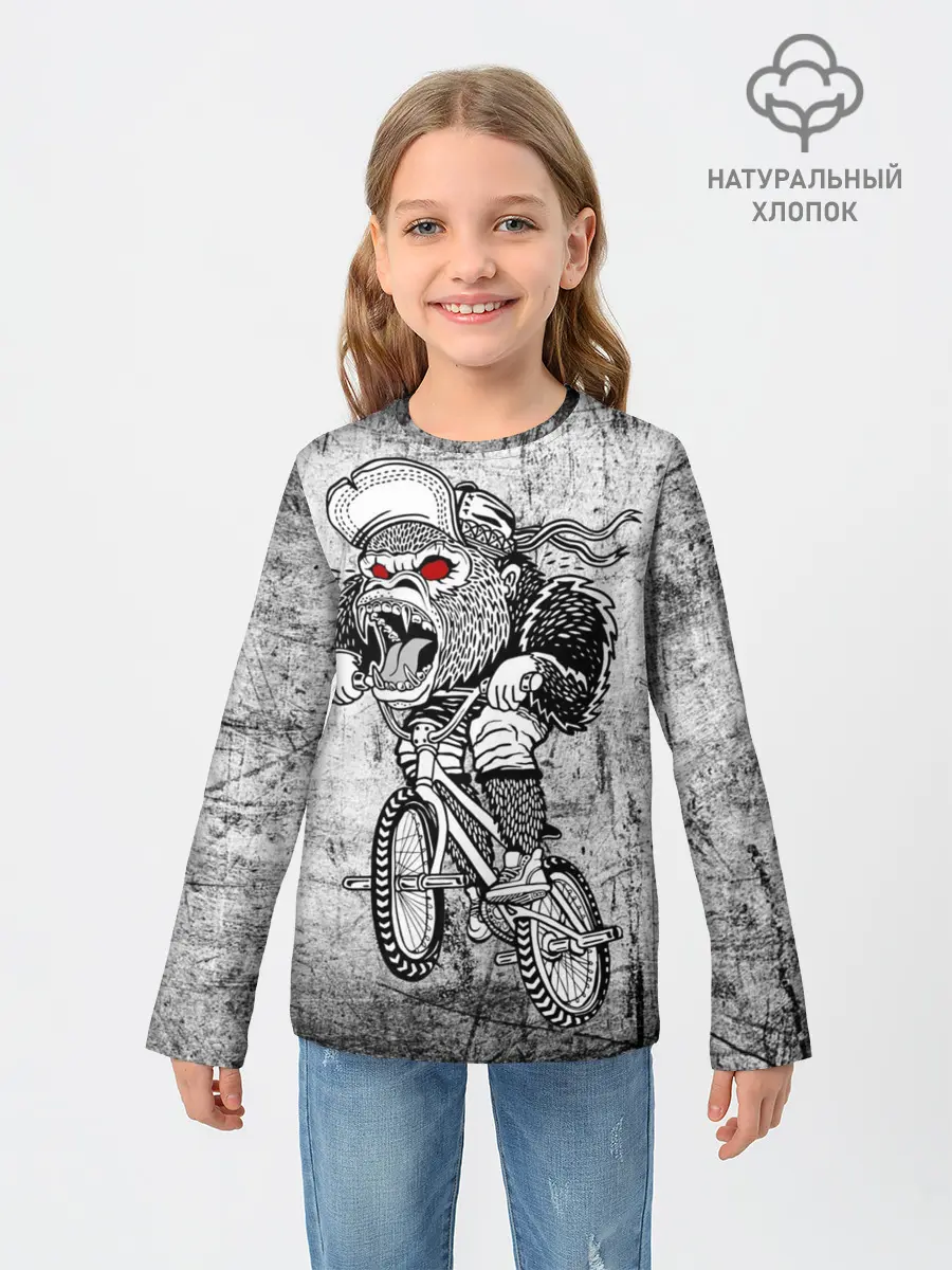 Детский лонгслив / Junk Ride