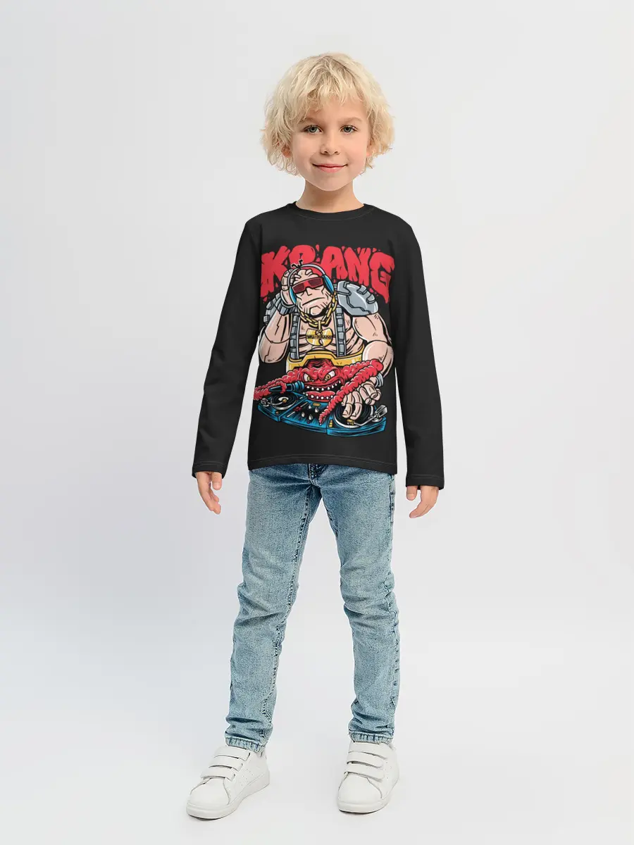 Детский лонгслив / Dj Krang