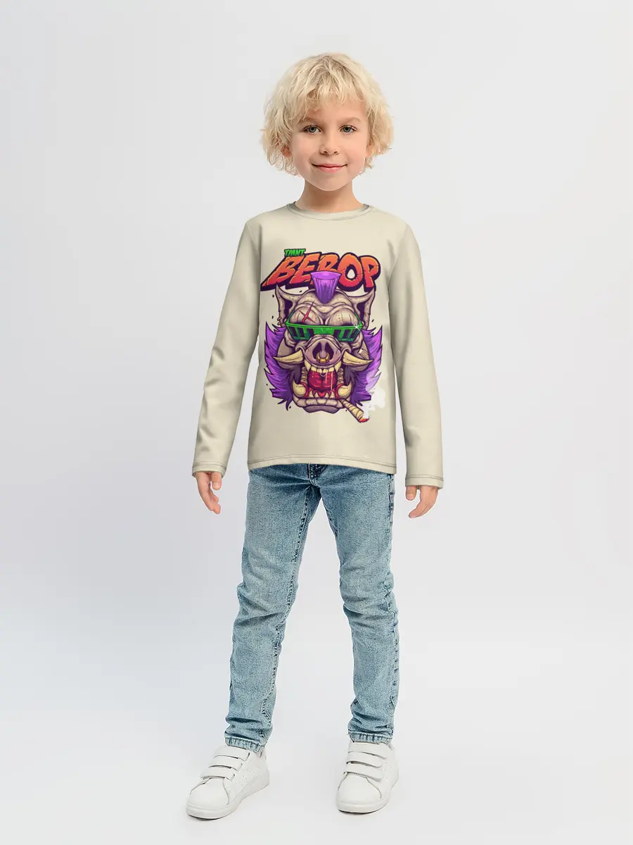Детский лонгслив / Злой Бибоп