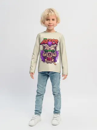 Детский лонгслив / Злой Бибоп