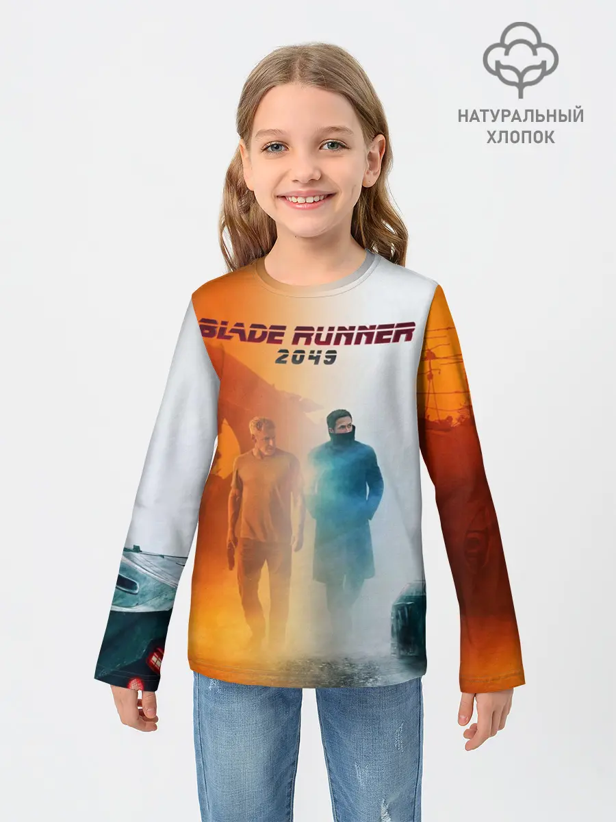 Детский лонгслив / Рик Декард и Кей BR2049