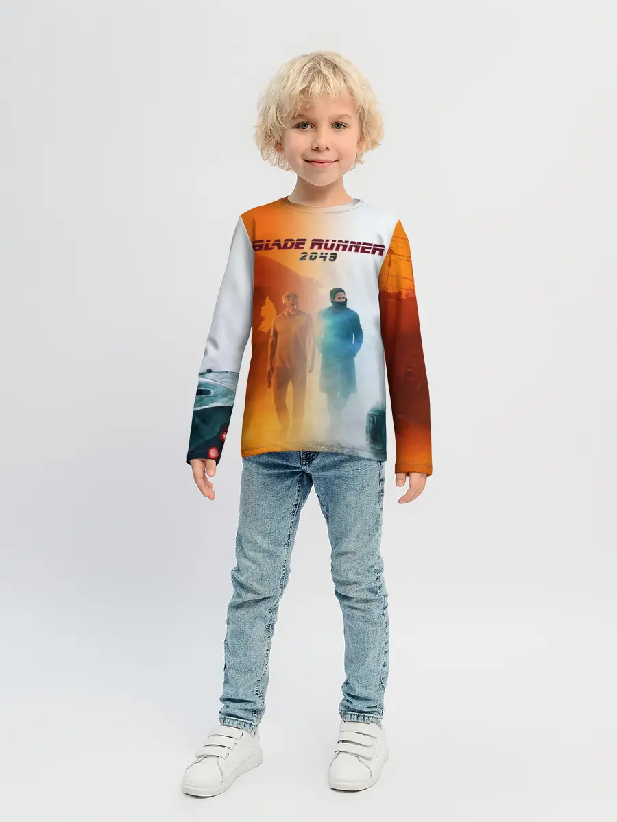 Детский лонгслив / Рик Декард и Кей BR2049
