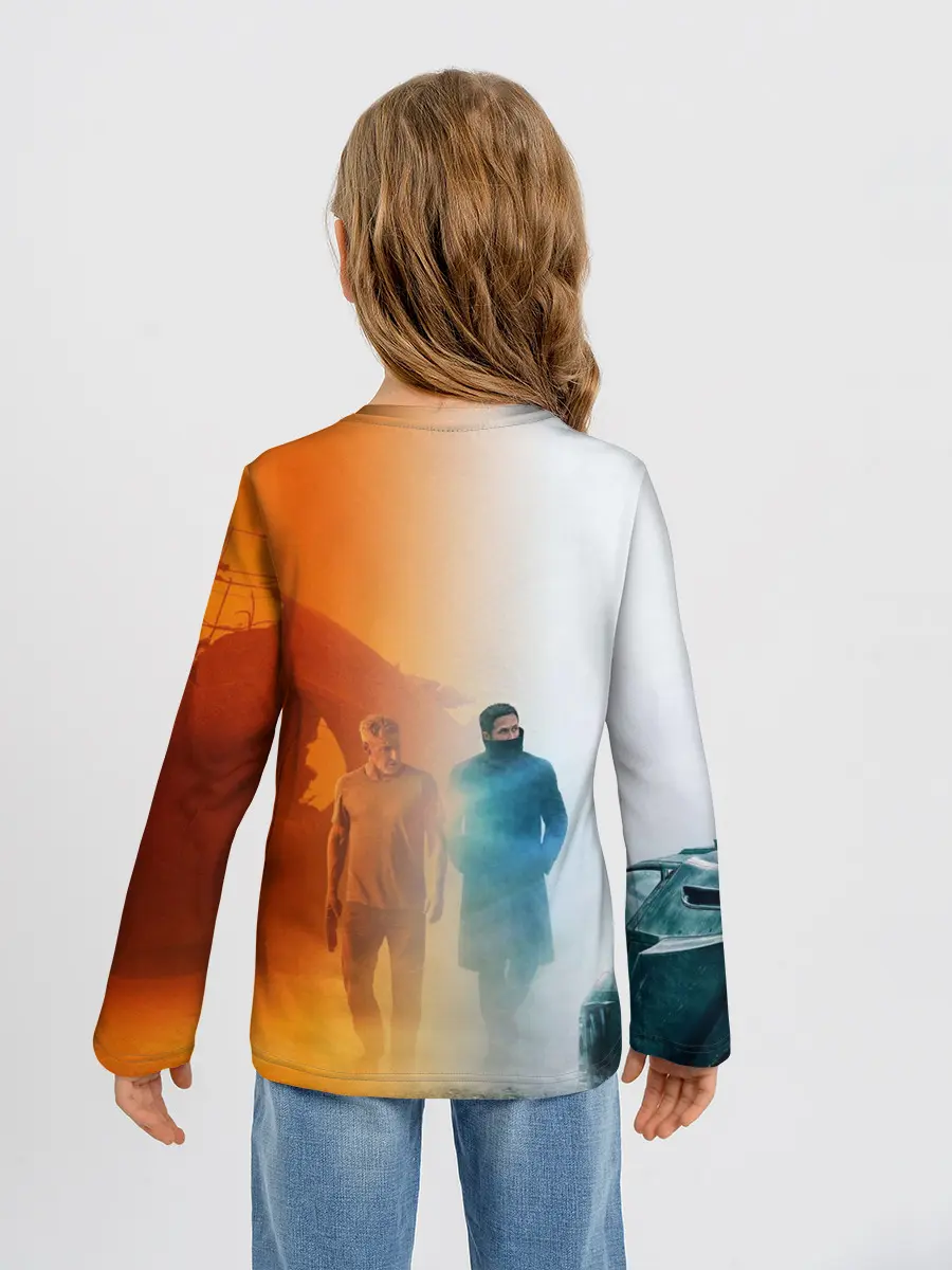 Детский лонгслив / Рик Декард и Кей BR2049