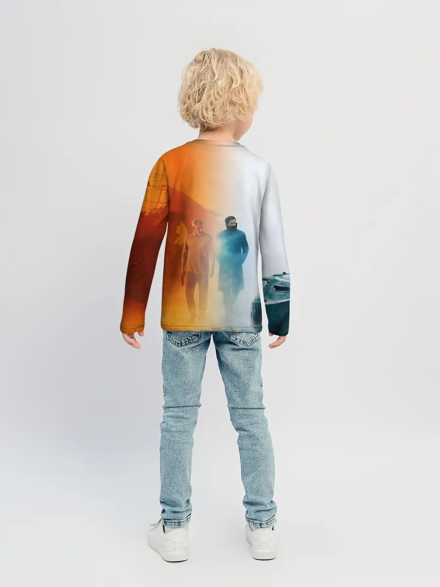 Детский лонгслив / Рик Декард и Кей BR2049