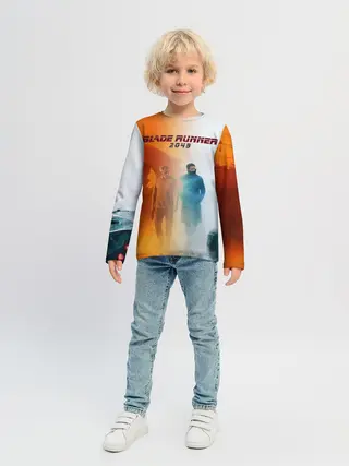 Детский лонгслив / Рик Декард и Кей BR2049