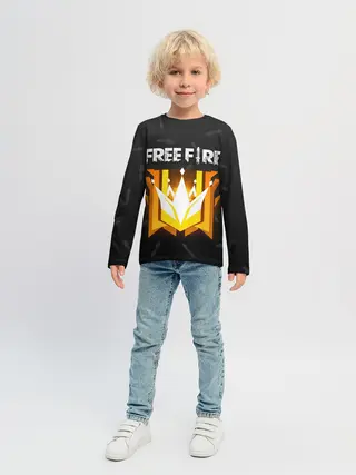 Детский лонгслив / Free Fire | Фри фаер