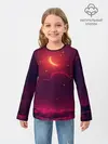 Детский лонгслив / СКАЗОЧНАЯ НОЧЬ 2 КРАСНЫЙ