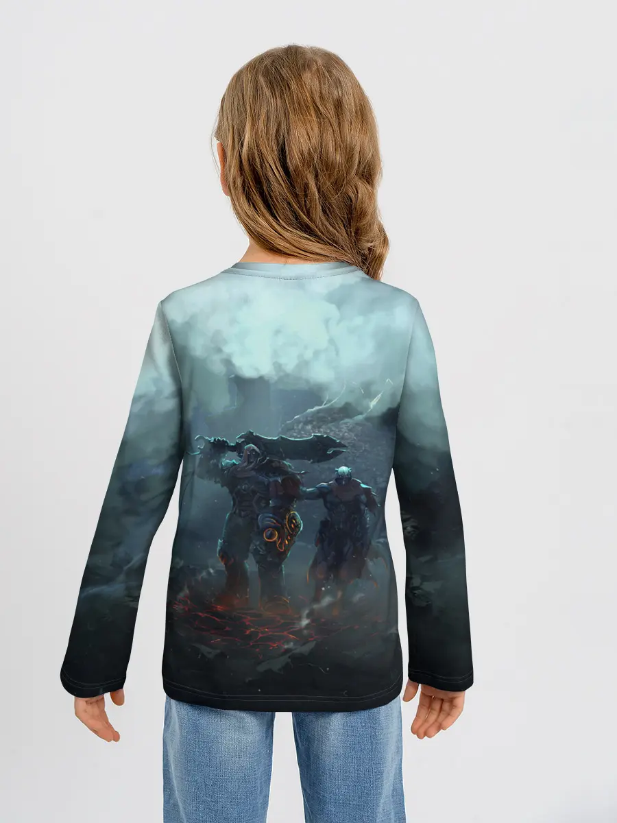 Детский лонгслив / Darksiders | Гнев Войны