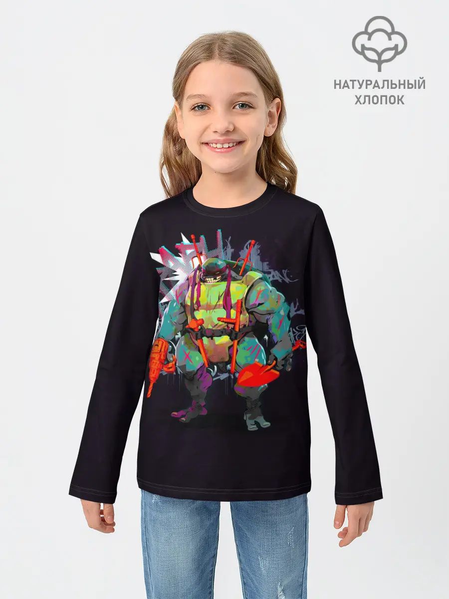 Детский лонгслив / Злой Рафаэль