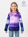 Детский лонгслив / ФИОЛЕТОВЫЙ РАЙ