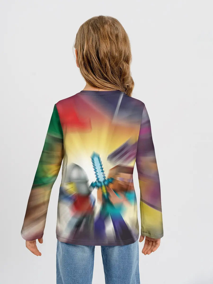 Детский лонгслив / MINECRAFT | МАЙНКРАФТ