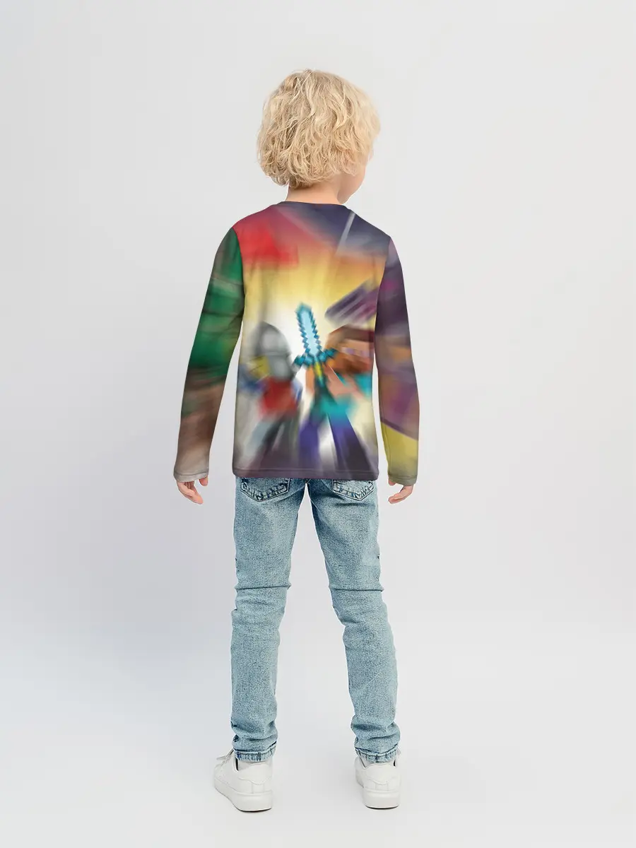 Детский лонгслив / MINECRAFT | МАЙНКРАФТ