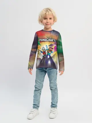 Детский лонгслив / MINECRAFT | МАЙНКРАФТ