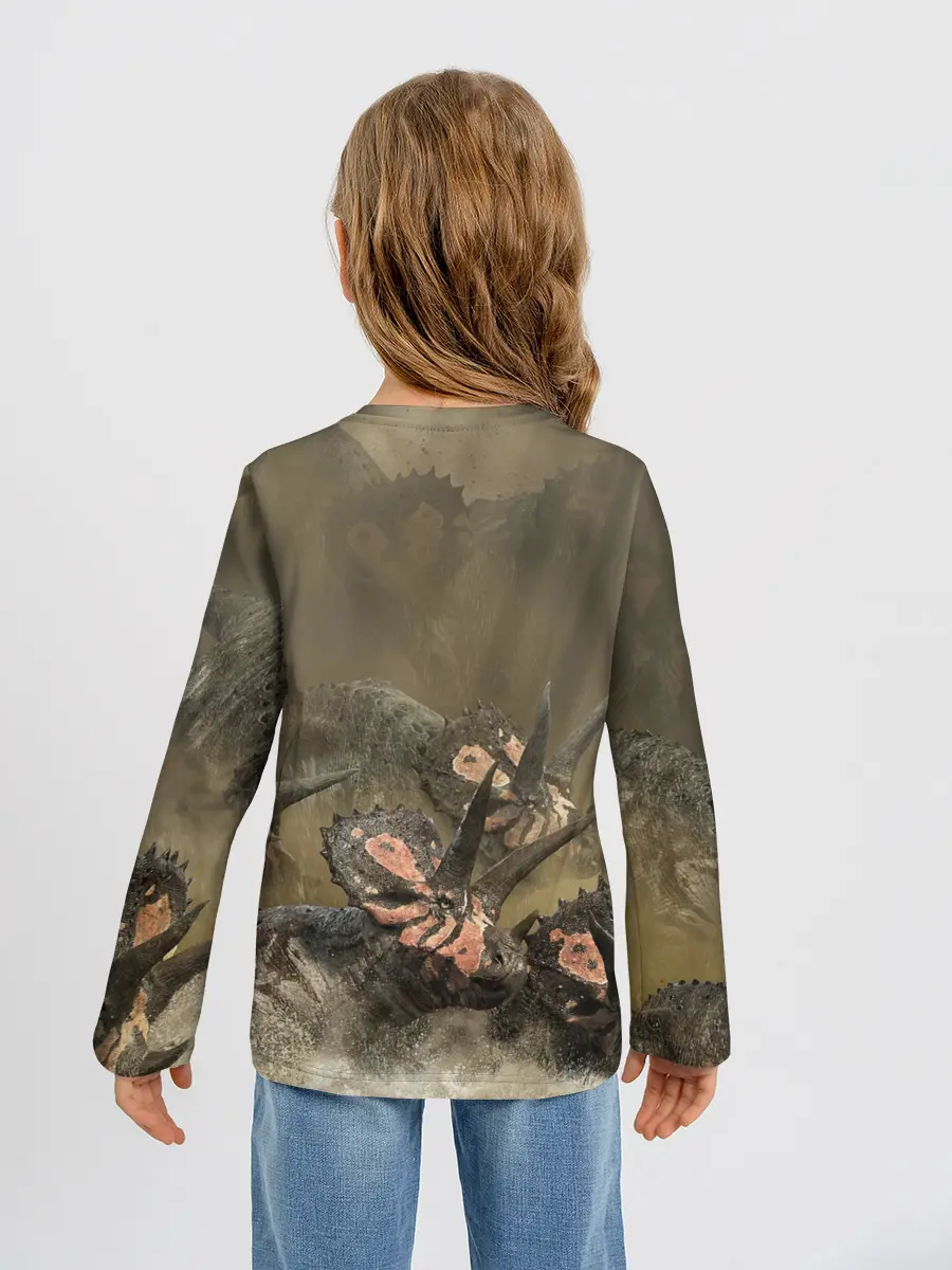 Детский лонгслив / Jurassic World | Мир Юрского Периода