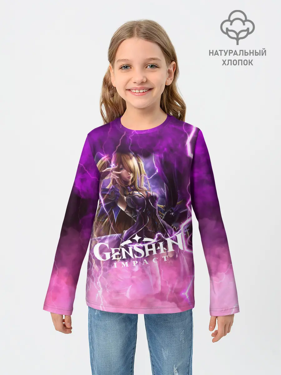 Детский лонгслив / Genshin Impact | Геншин Импакт