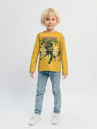 Детский лонгслив / Врыв Микеланджело