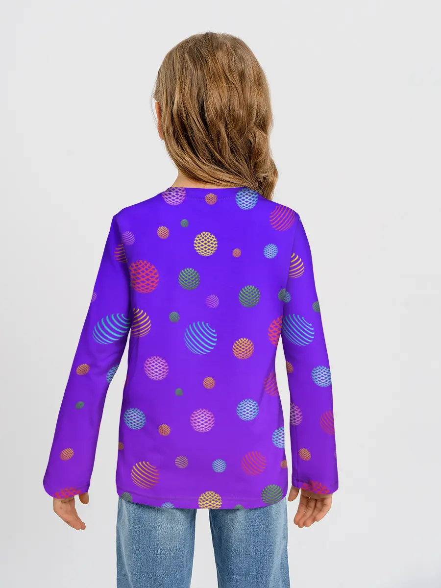Детский лонгслив / Фантастические шары