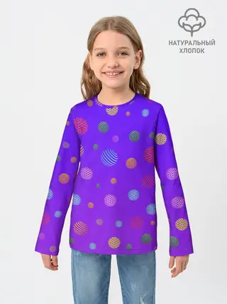 Детский лонгслив / Фантастические шары