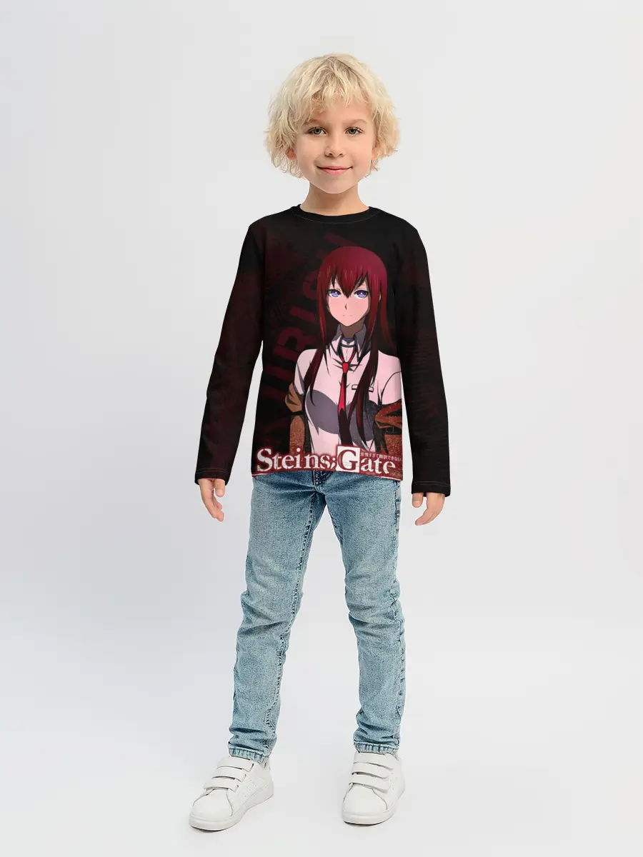 Детский лонгслив / Курису Макисе Врата Штейна
