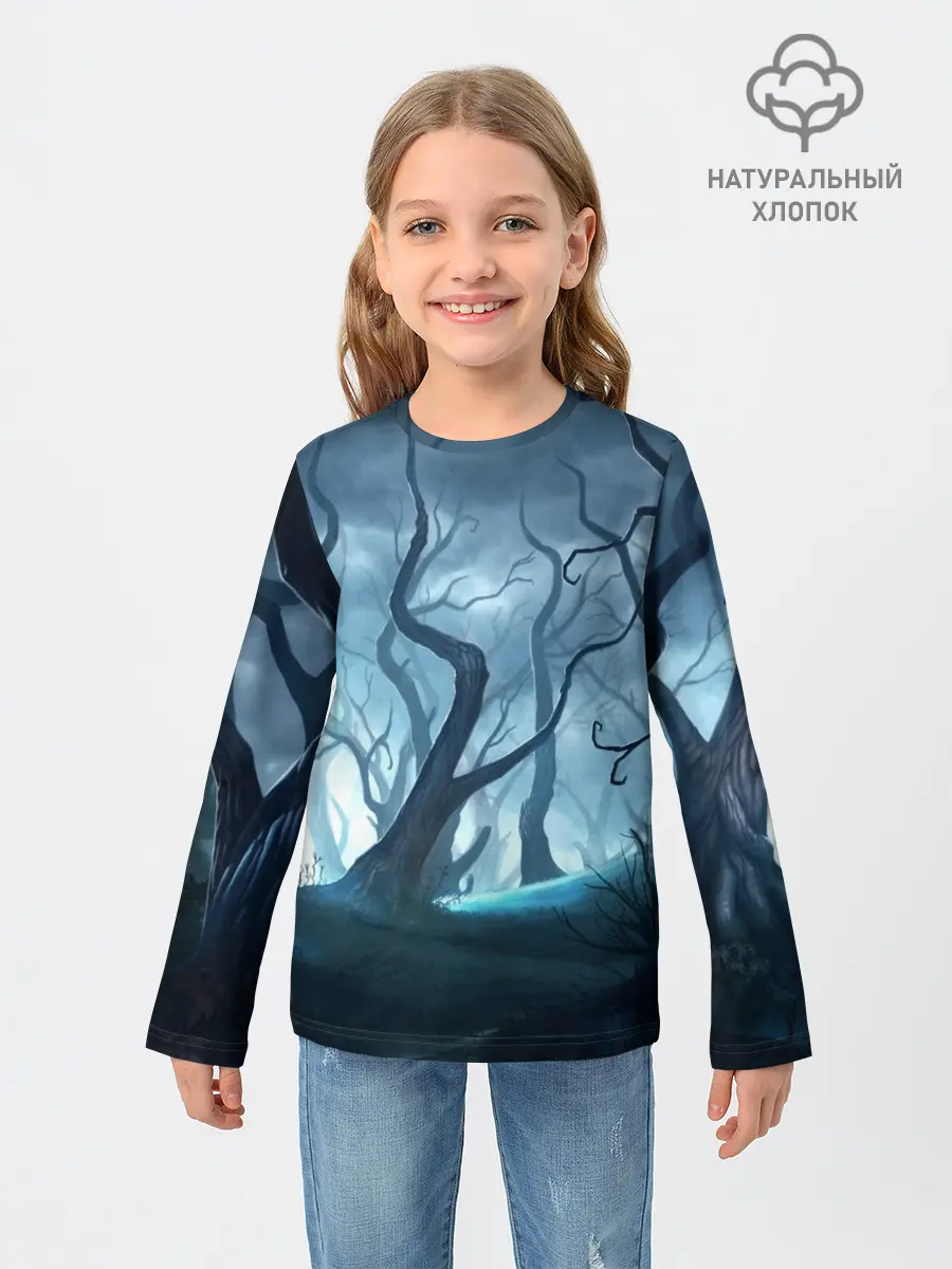 Детский лонгслив / ДРЕМУЧИЙ ЛЕС