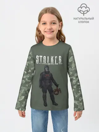 Детский лонгслив / S.T.A.L.K.E.R. | С.Т.А.Л.К.Е.Р