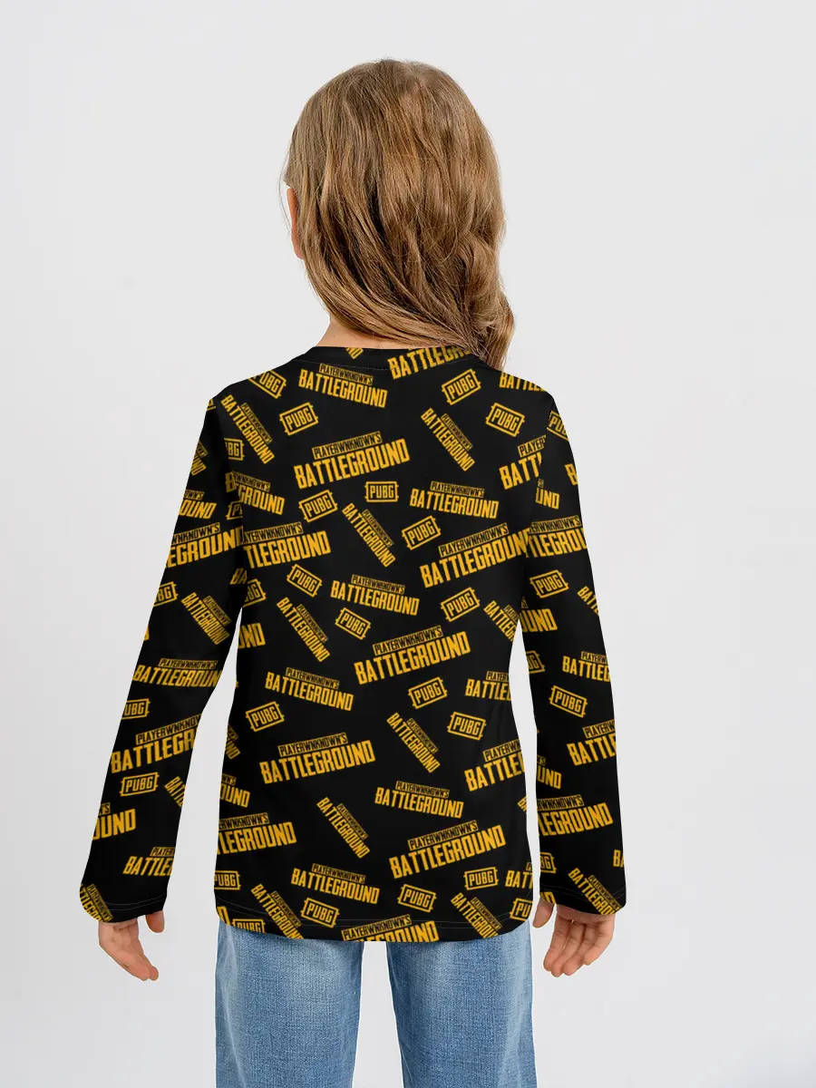 Детский лонгслив / PUBG | ПАБГ
