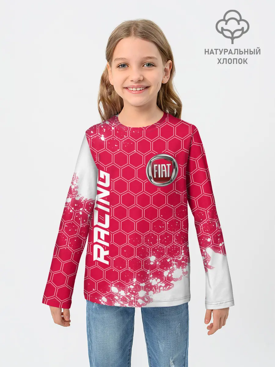 Детский лонгслив / Fiat - Racing