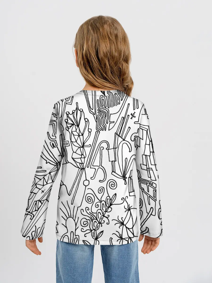 Детский лонгслив / Точка воображения