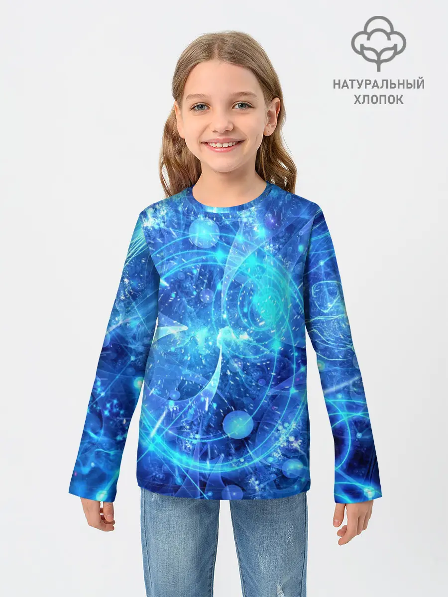 Детский лонгслив / Вибрация воздуха