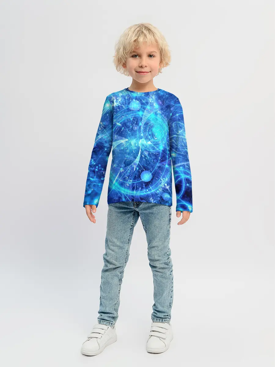 Детский лонгслив / Вибрация воздуха