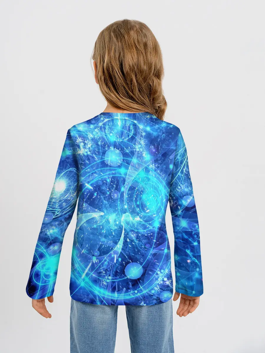 Детский лонгслив / Вибрация воздуха