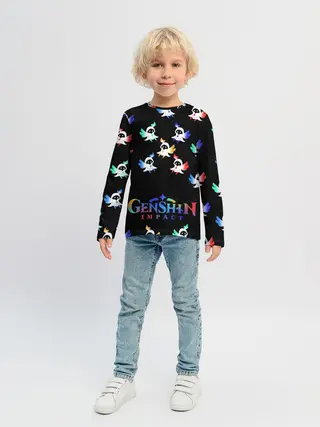 Детский лонгслив / ЭЛЕМЕНТЫ | ГЕНШИН