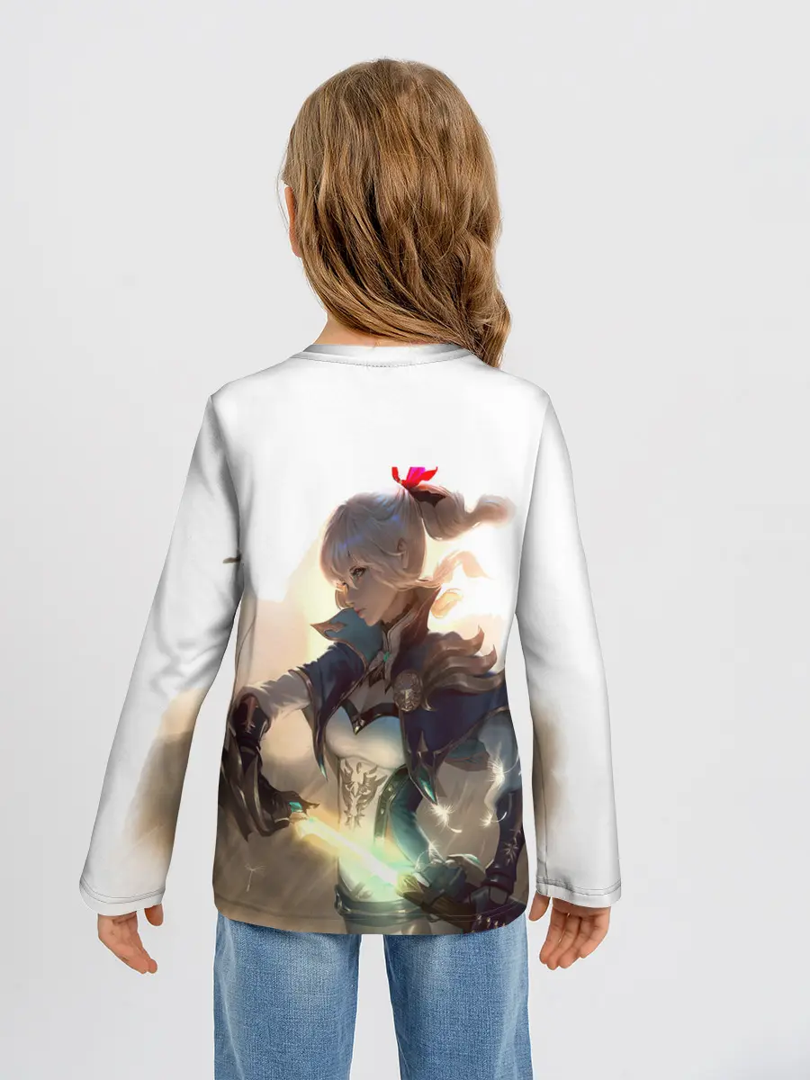 Детский лонгслив / GENSHIN IMPACT ДЕВУШКА