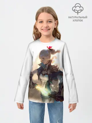 Детский лонгслив / GENSHIN IMPACT ДЕВУШКА