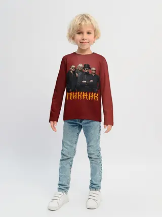 Детский лонгслив / Группа Пикник