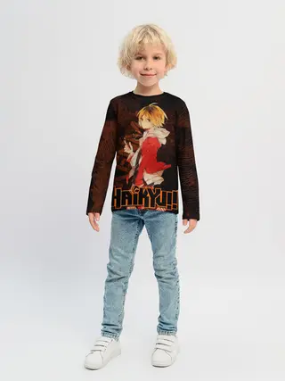 Детский лонгслив / Кенма Козуме