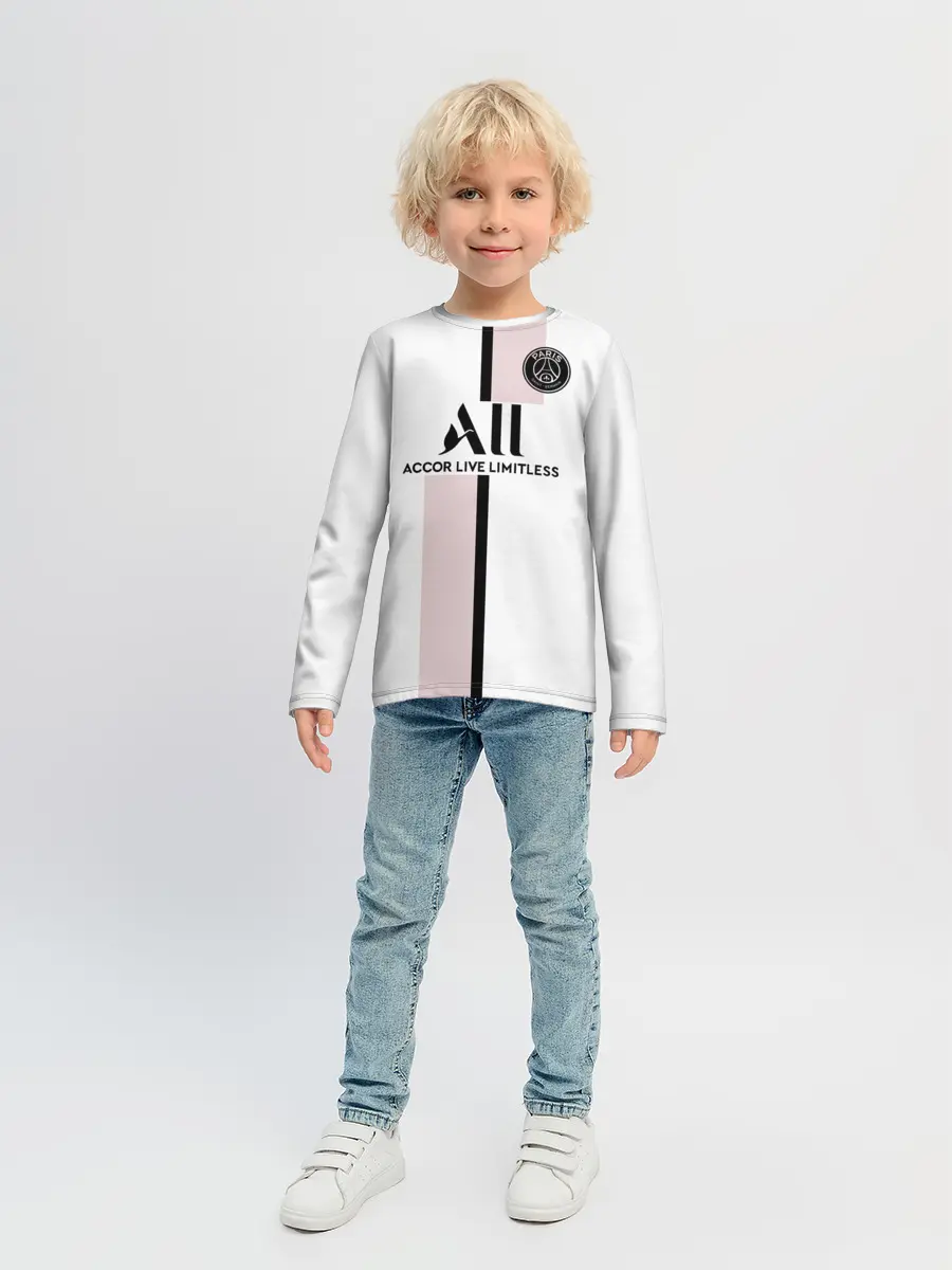 Детский лонгслив / Неймар ПСЖ